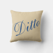 モノクロパピロン クッション (裏面)