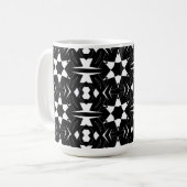 モノクロパルス コーヒーマグカップ (正面左)