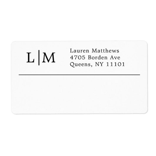 モノクロビジネス出荷(モノクロ) ラベル (正面)