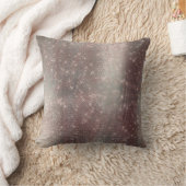 モノクロピンクグレーメタリック輝くシークイン クッション (ブランケット)