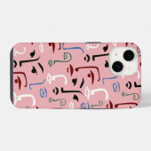 モノクロフェイス iPhoneケース (裏面横)