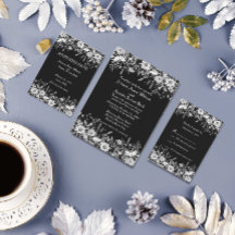 モノクロフラワー結婚式