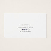 モノクロフローラ・イヤリングバスケディスプレイカード (裏面)