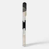 モノクロフロー電話ケース Case-Mate iPhoneケース (裏面 / 右)