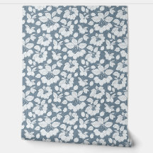 モノクロベリーブランチ壁紙