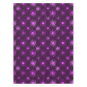 モノクロボホサンパターン – 紫 テーブルクロス (正面)