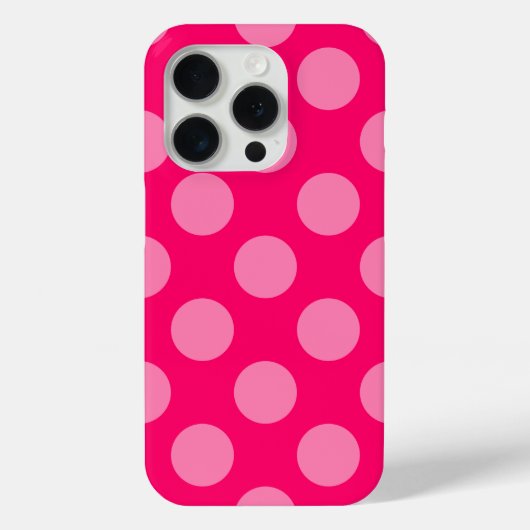 モノクロポルカドットをカスタマイズしよう Case-Mate iPhoneケース (裏面)