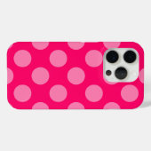 モノクロポルカドットをカスタマイズしよう Case-Mate iPhoneケース (裏面 (横))