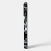 モノクロマトリクスモザイク Case-Mate iPhoneケース (裏面 / 左)