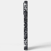 モノクロマンダラ模様 Case-Mate iPhoneケース (裏面 / 左)
