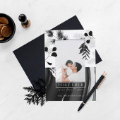 モノクロミニマルクリスマスジャパンディスタイル写真 シーズンカード