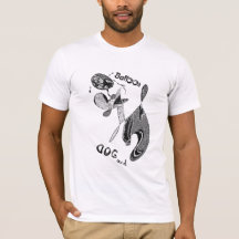 モノクロミニマルヴィンテージ – アクティブおもしろい動物