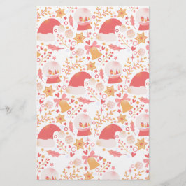 モノクロメリー：クリスマスドードルアートコレクション 便箋