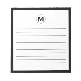 モノクロモダングラム ノートパッド