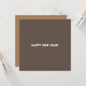 モノクロモダンビデオQRコードの消去 カード (正面/裏面インサイチュ)