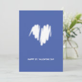 モノクロモダンホワイトハートQRコードの消去 シーズンカード (スタンド正面)