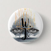 モノクロモノグラム王室の狂気の王子 缶バッジ (正面)