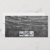 モノクロライトアップクリスマス3フォトカード (裏面)