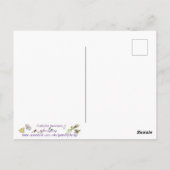 モノクロラインスケッチアコースティックギターアート音楽 ポストカード (裏面)