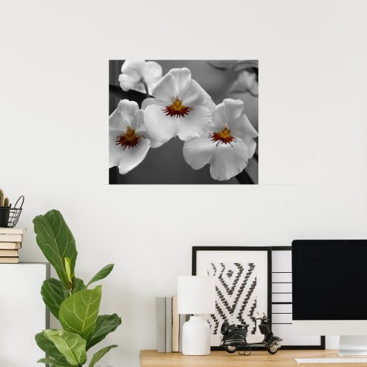 モノクロラン ポスター (ホームオフィス)