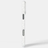 モノクローム フラワー柄 – エレガントなシームレスアート Case-Mate iPhoneケース (裏面 / 右)