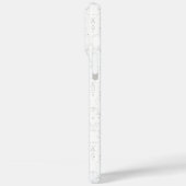 モノクローム フラワー柄 – エレガントなシームレスアート Case-Mate iPhoneケース (裏面 / 左)