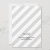 モノクローム 私たちは誓いを新たに/記念日 招待状 (裏面)