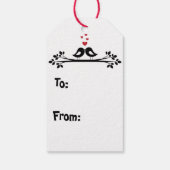 モノクロ共有ザラブ ギフトタグ (裏面)