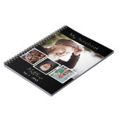 モノクロ写真コラージュ ノートブック (左側)