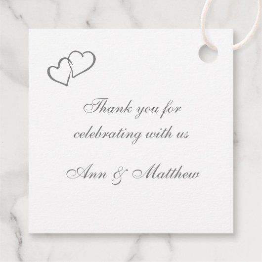 モノクロ写真ホワイトカラス&牡丹 フェイバータグ (裏面)