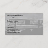 モノクロ写真リバースデザイン 名刺 (裏面)