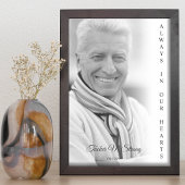 モノクロ写真追悼式 ポスター