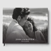 モノクロ写真 ゲストブック (正面)