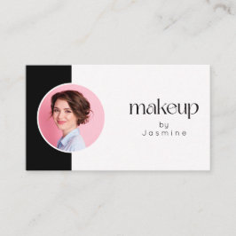 モノクロ写真 MUA QRコード ソーシャルアイコン 名刺