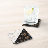 モノクロ大理石 コースター (右側)