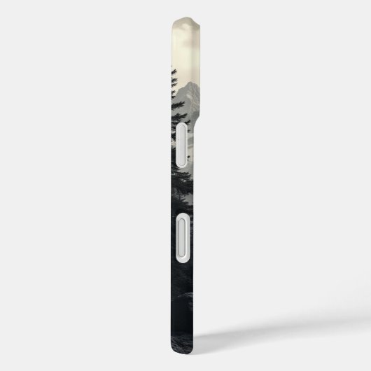 モノクロ山脈 Case-Mate iPhoneケース (裏面 / 右)