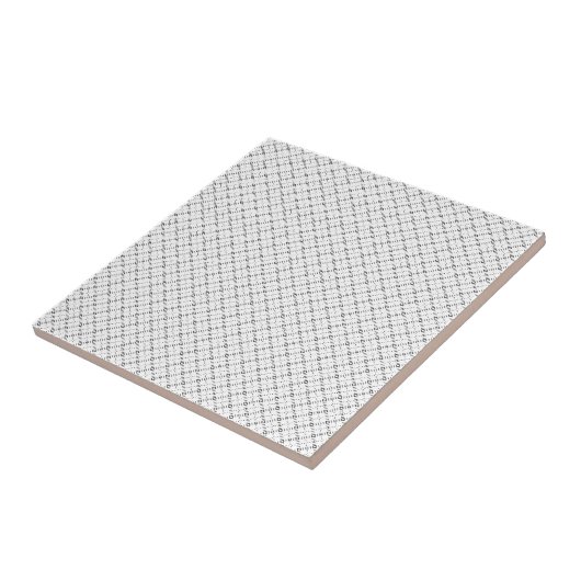 モノクロ幾何学テクスチャ|シームレスダイヤモンド柄 タイル (側面)
