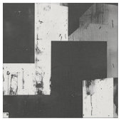 モノクロ幾何抽象芸術 グランジ ファブリック (クローズアップ)