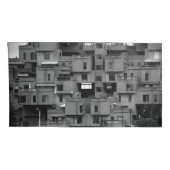 モノクロ建築 枕カバー (裏面-右)