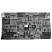 モノクロ建築 枕カバー (正面右)