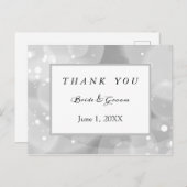 モノクロ感謝してい《写真》ぼけ味ユー ポストカード (正面/裏面)