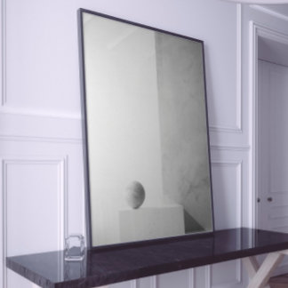 モノクロ抽象芸術アート ポスター