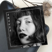 モノクロ撮影プロフェッショナル スクエア名刺