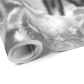 モノクロ新年のテーマの包装紙 ラッピングペーパー (ロールコーナー)