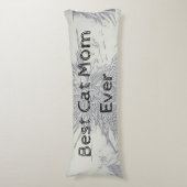 モノクロ最高のキャット・ママ ボディピロー (正面縦)