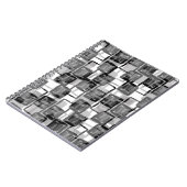 モノクロ正方形 ノートブック (左側)