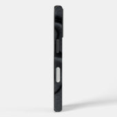 モノクロ波抽象芸術パターン Case-Mate iPhoneケース (裏面 / 右)