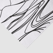 モノクロ禅の静けティッシュペーパー 薄葉紙 (詳細)