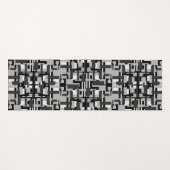 モノクロ調和ヨガマット ヨガマット (正面(横))