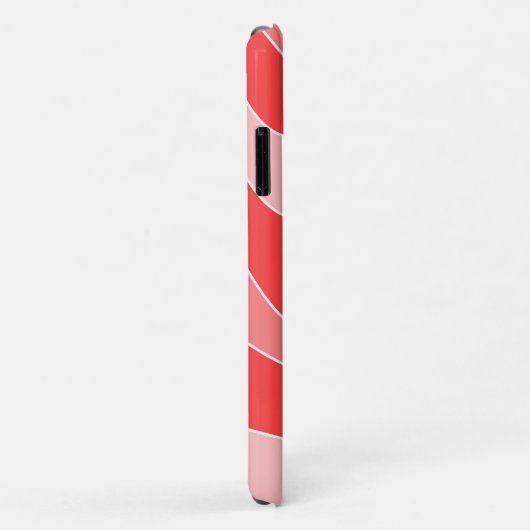 モノクロ赤波iPhoneケース Case-Mate iPhoneケース (裏面/右)